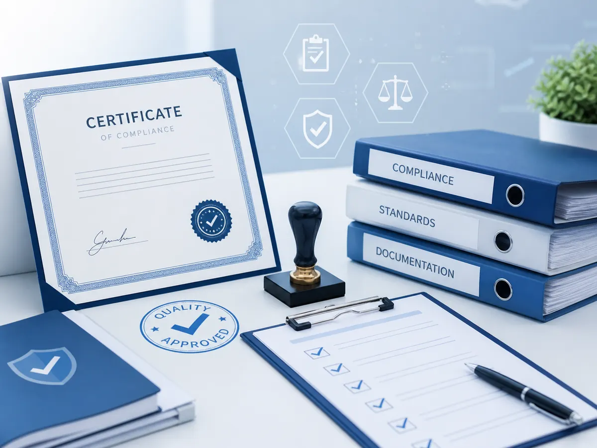 Certification compliance documents