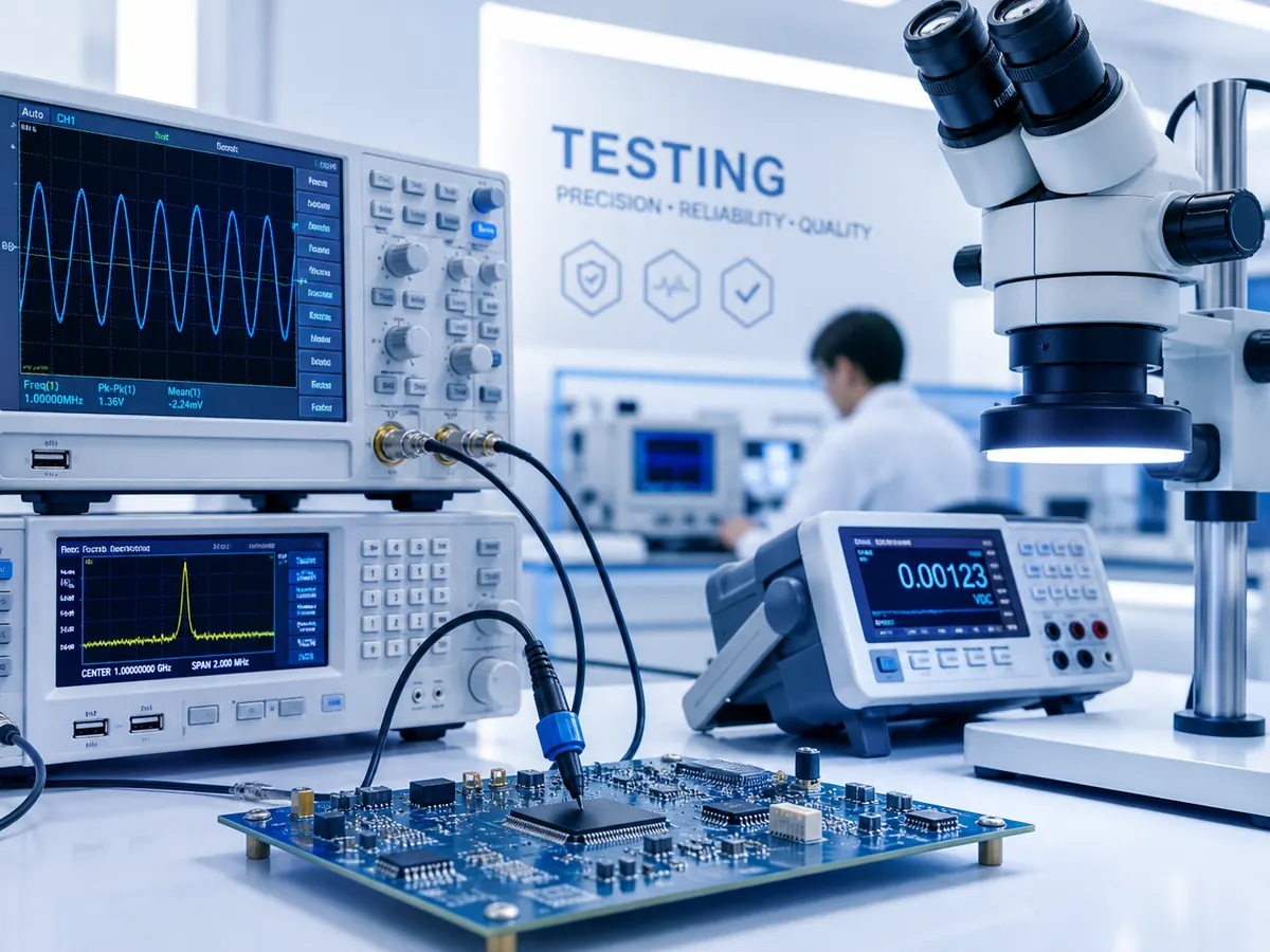 Electronic testing equipment